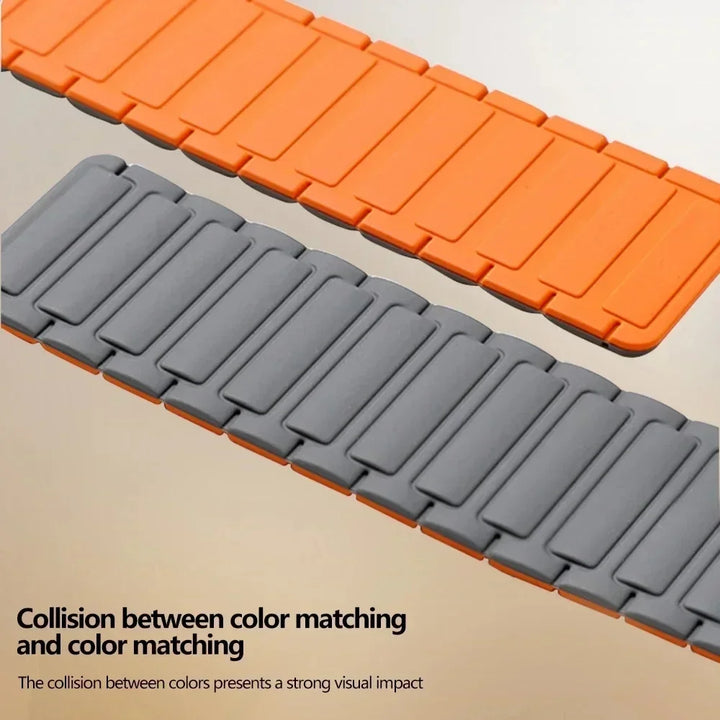 Smartwatch silicone strap